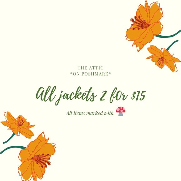 🍄 2 for $15  🍄 - Picture 1 of 1